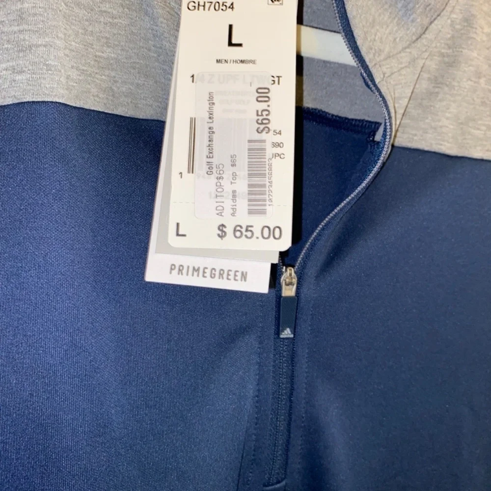 Mens Adidas size large pullover new